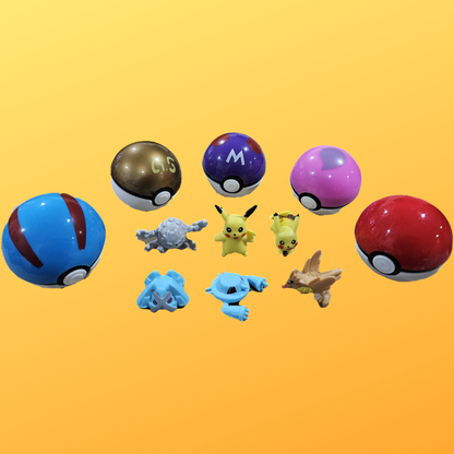 50x Pokecapsules and Figures