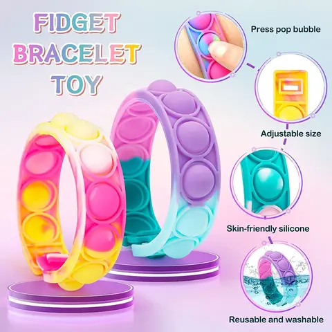 Pop-It Fidget Bracelet