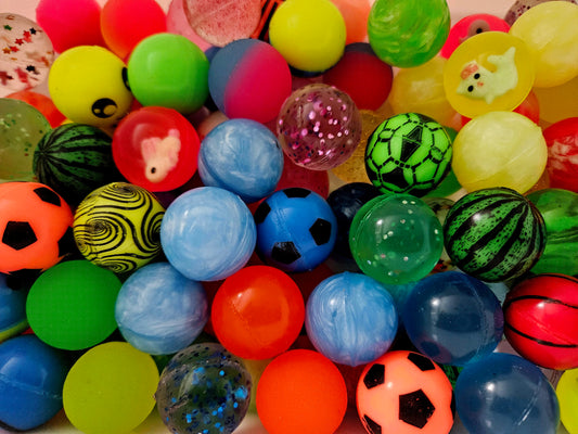 Bouncing Balls 1 inch  - Mix (100 pack)