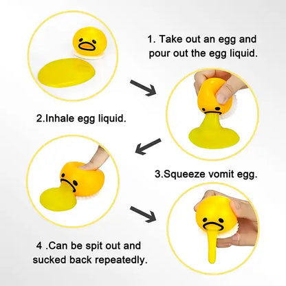 Vomiting Egg Yolk Slime