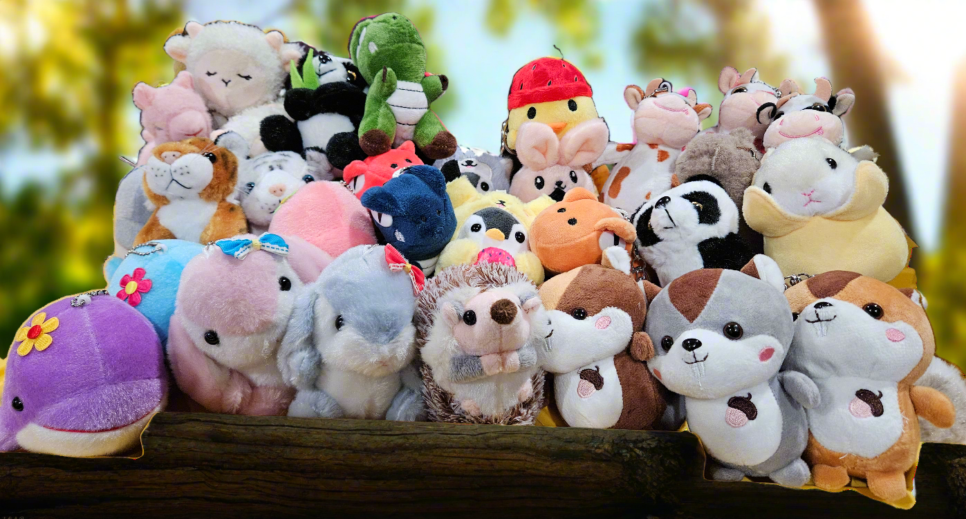 Mini Animal Assortment Plush (3-6inch)