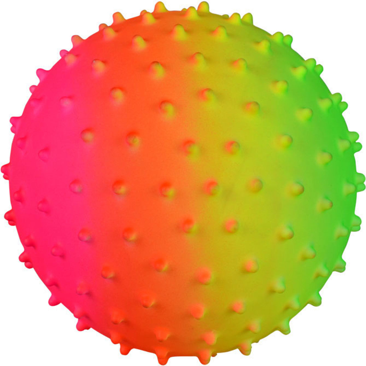 Rainbow Knobby Ball 4-5in