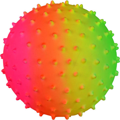 Rainbow Knobby Ball 4-5in