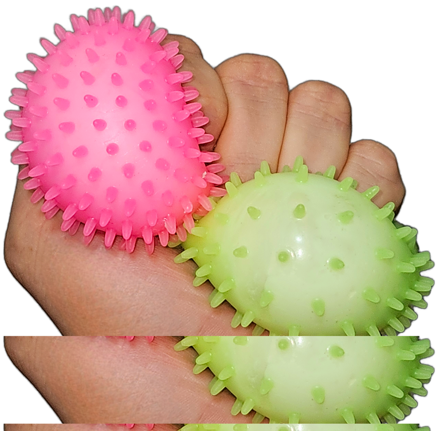 Spiky Squish Ball (Glow in the Dark)